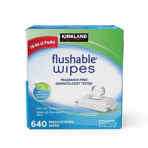Kirkland flushable moist - kirkland,