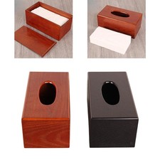 Wooden Facial Tissue Box Cover