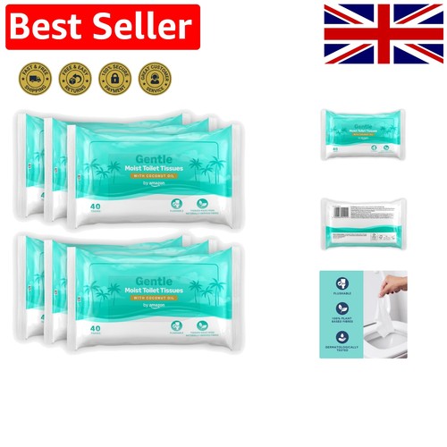 Gentle moist toilet tissues - by,
