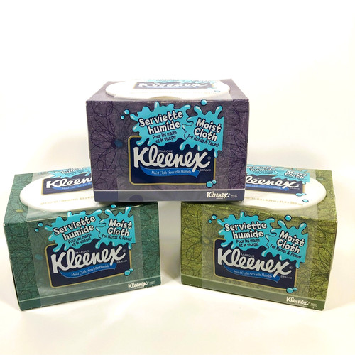 Vintage kleenex marque moist - vintage,
