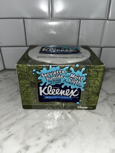 Vintage kleenex marque green - vintage,
