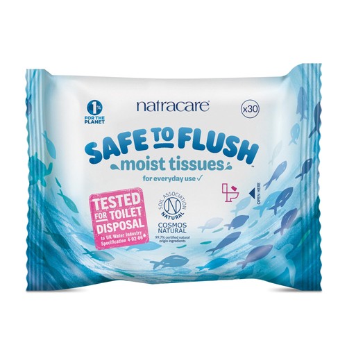 Natracare safe flush moist - safe,