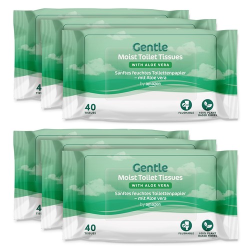 Amazon gentle moist toilet - by,