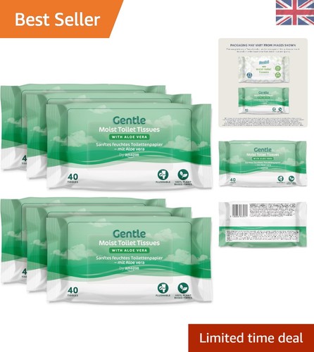 Gentle moist toilet tissues - toilet,