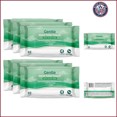 Gentle moist flushable toilet - moist,