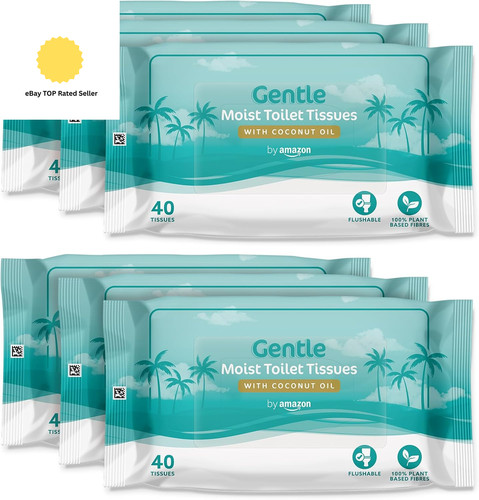 Gentle moist toilet - moist, tissues
