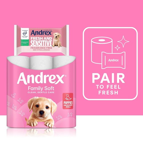 Andrex fresh sensitive - andrex,