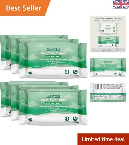 Gentle moist toilet tissues - gentle,